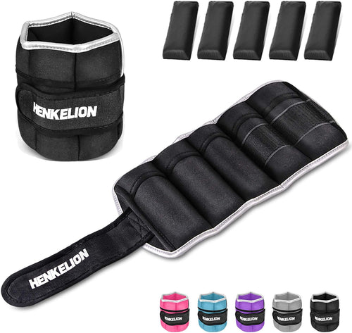 Adjustable Ankle & Wrist Weights Set
