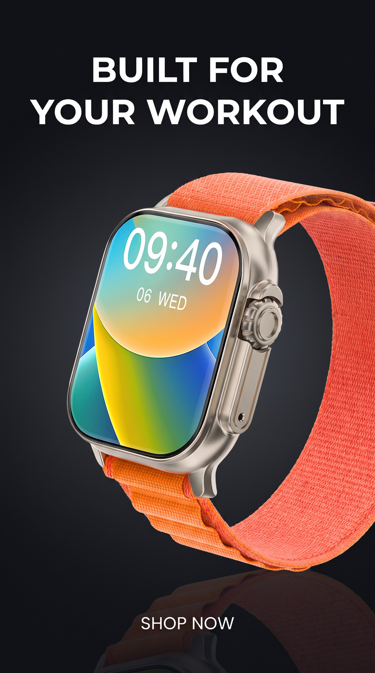 Smart Fitness Watch with Health Tracking