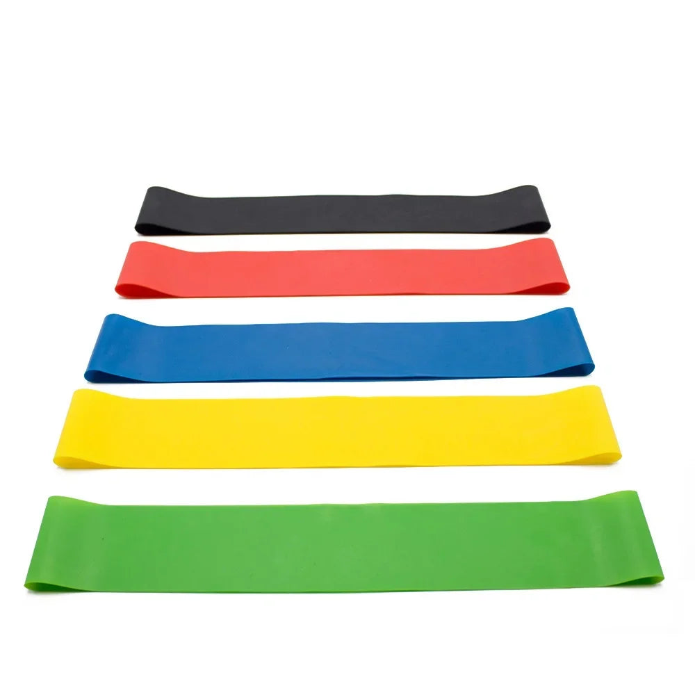 Flat Loop Resistance Bands – 5 Pack