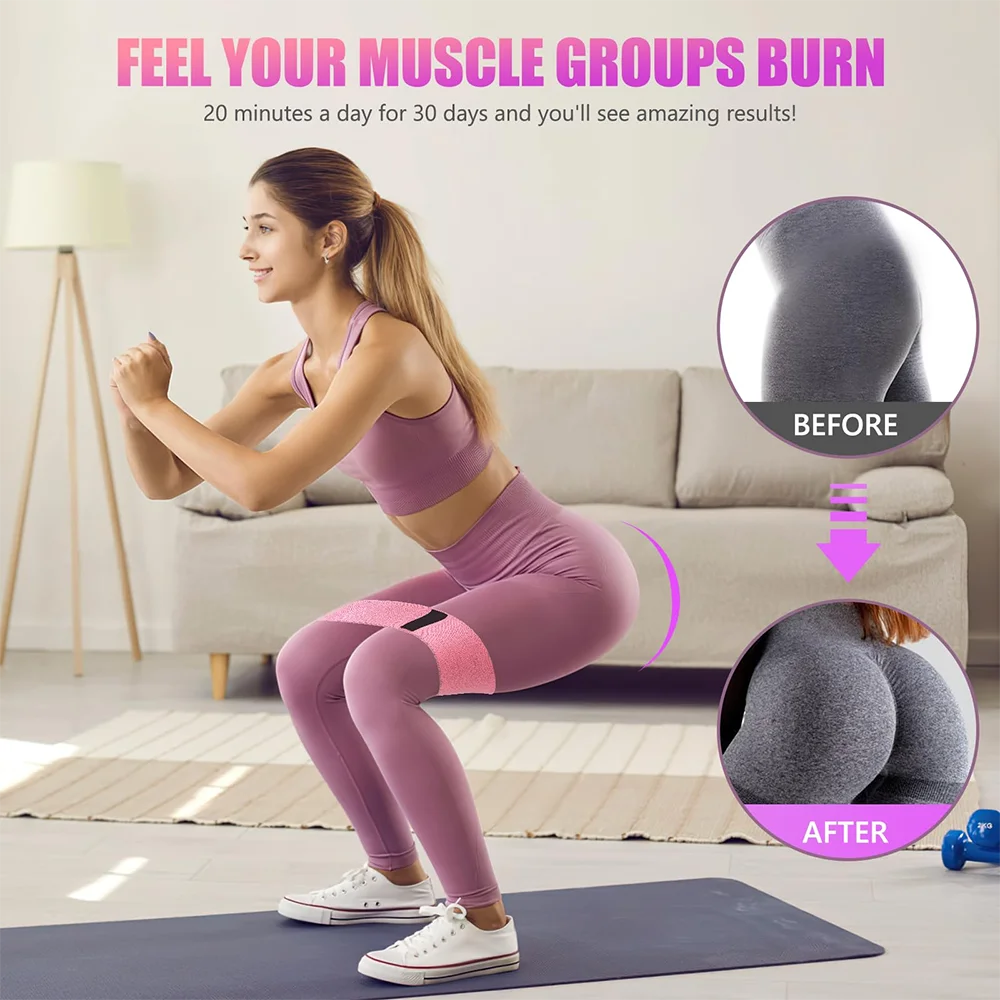 Fabric Loop Resistance Bands (3-Level)