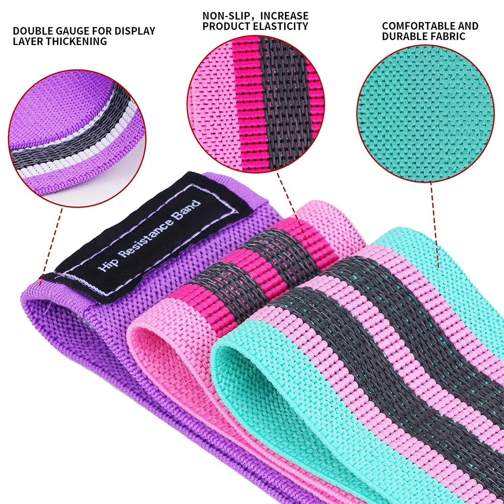 Fabric Loop Resistance Bands (3-Level)