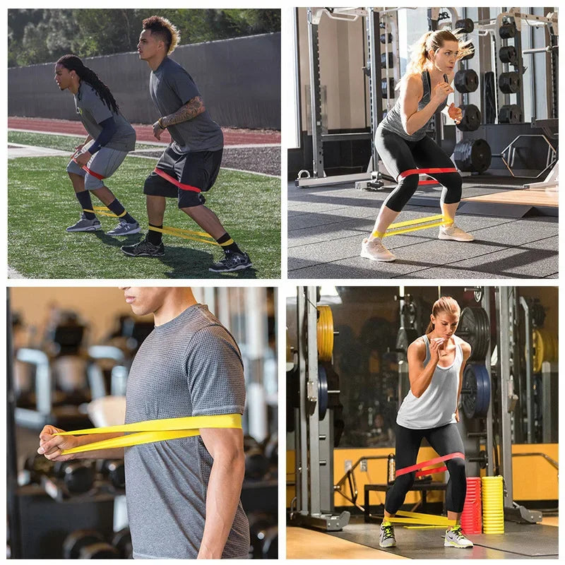 Flat Loop Resistance Bands – 5 Pack