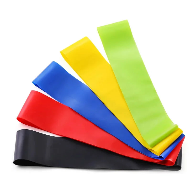 Flat Loop Resistance Bands – 5 Pack