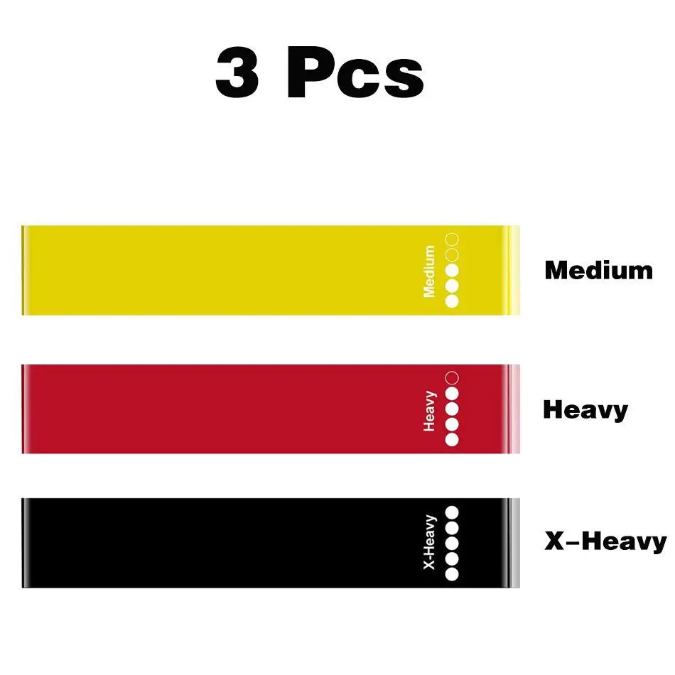 Rubber Loop Resistance Band Set