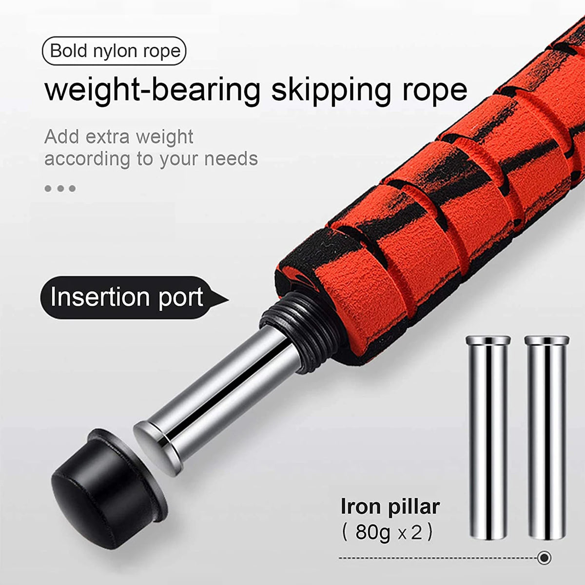 Heavy Jump Rope – Foam Grip