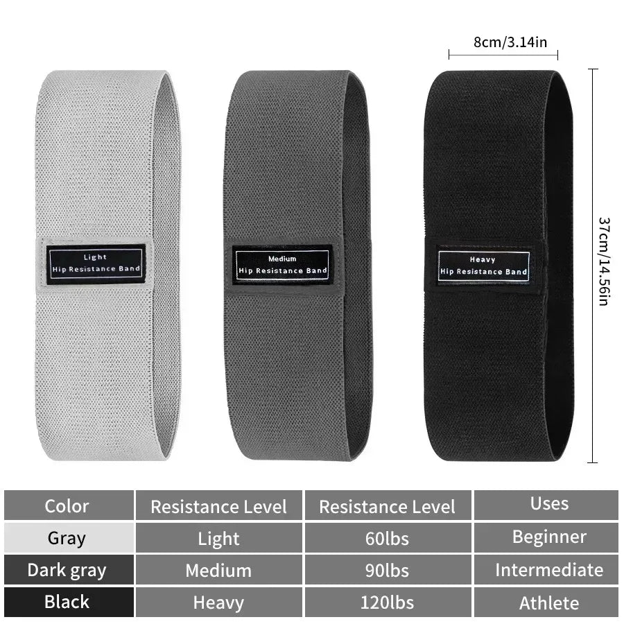 Fabric Booty Resistance Bands