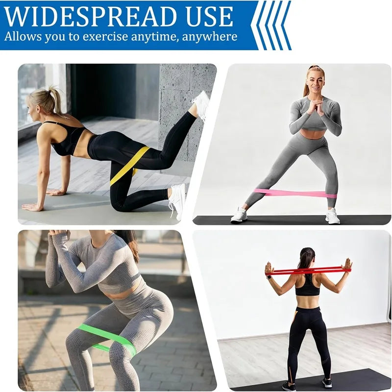 Rubber Loop Resistance Band Set