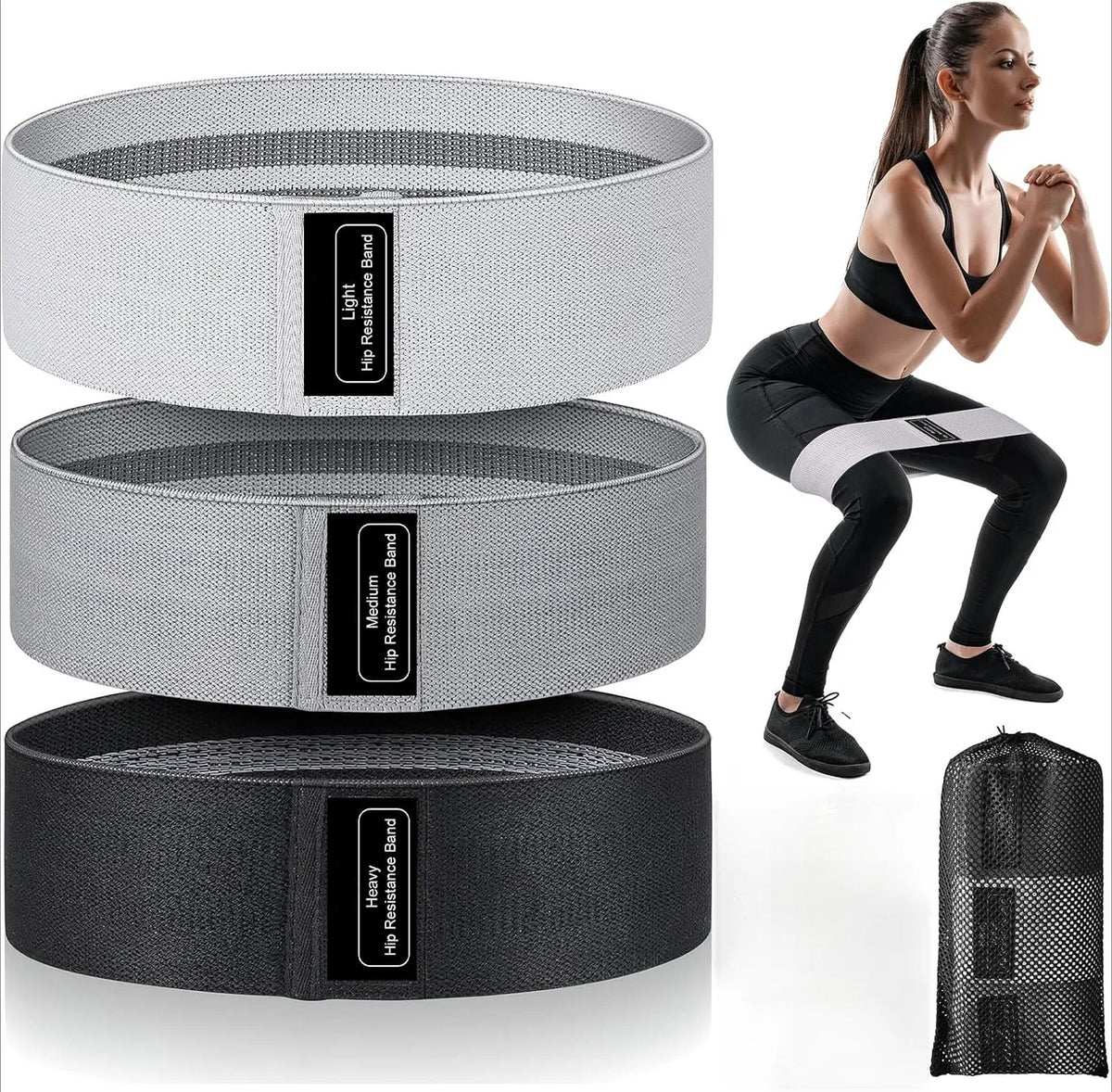 Fabric Booty Resistance Bands