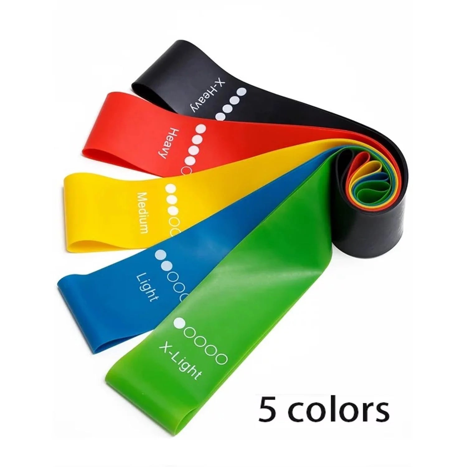 5-Level Resistance Band Set