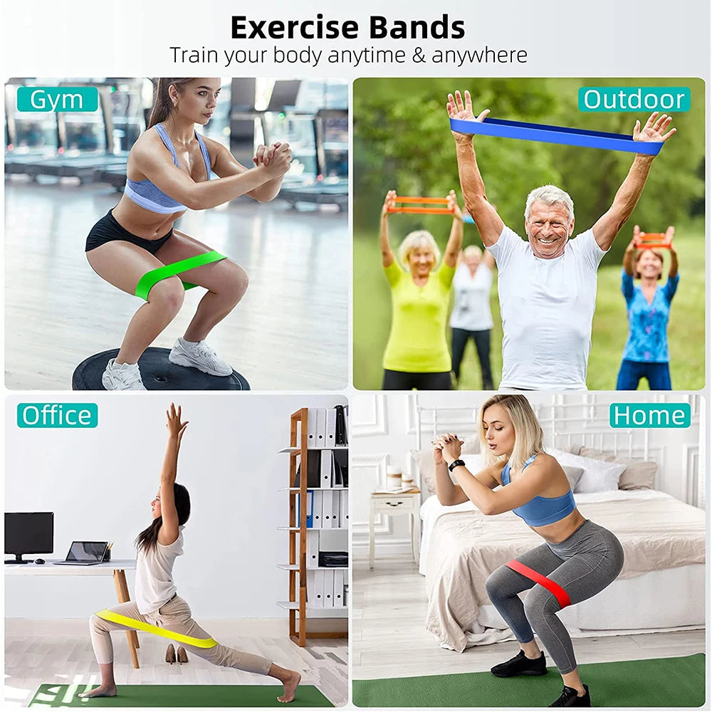 5-Piece Latex Resistance Band Set
