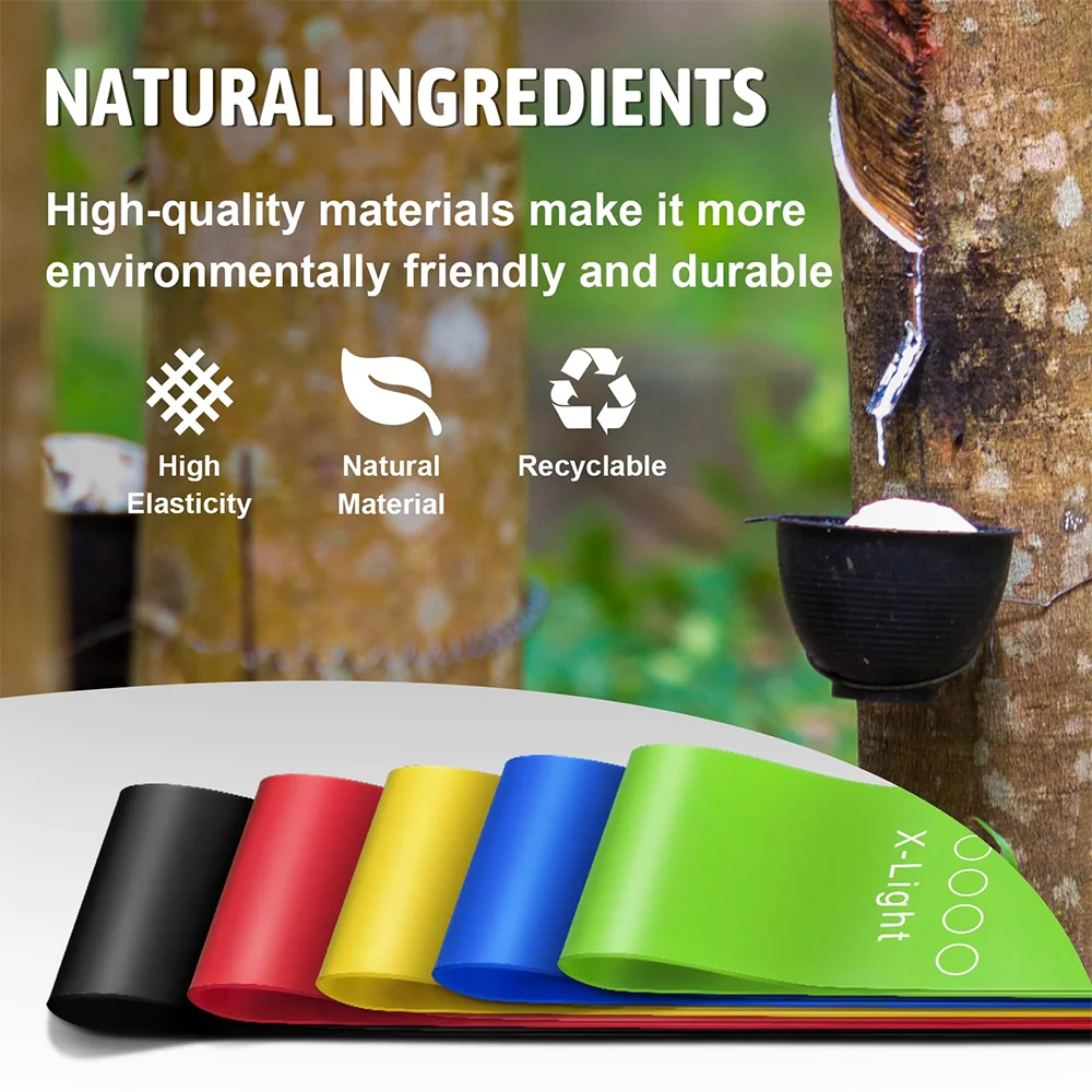 5-Level Resistance Band Set