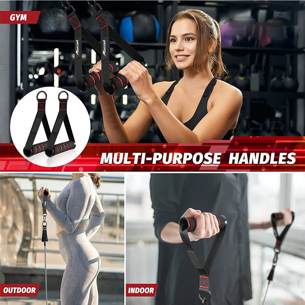 Resistance Band Handle Attachments