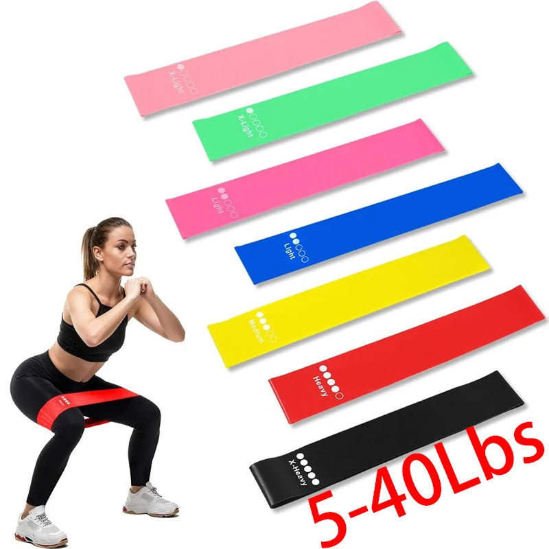 Rubber Loop Resistance Band Set